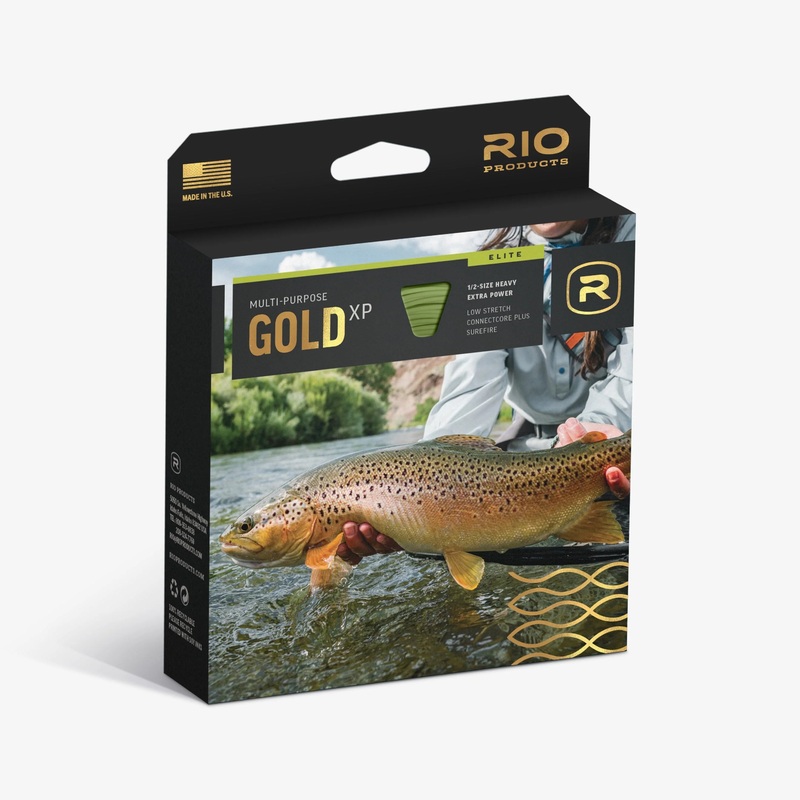 Rio – Elite – Gold XP – Fly Line (NEW) 3 wt. Floating Moss/Electric Green/Gray