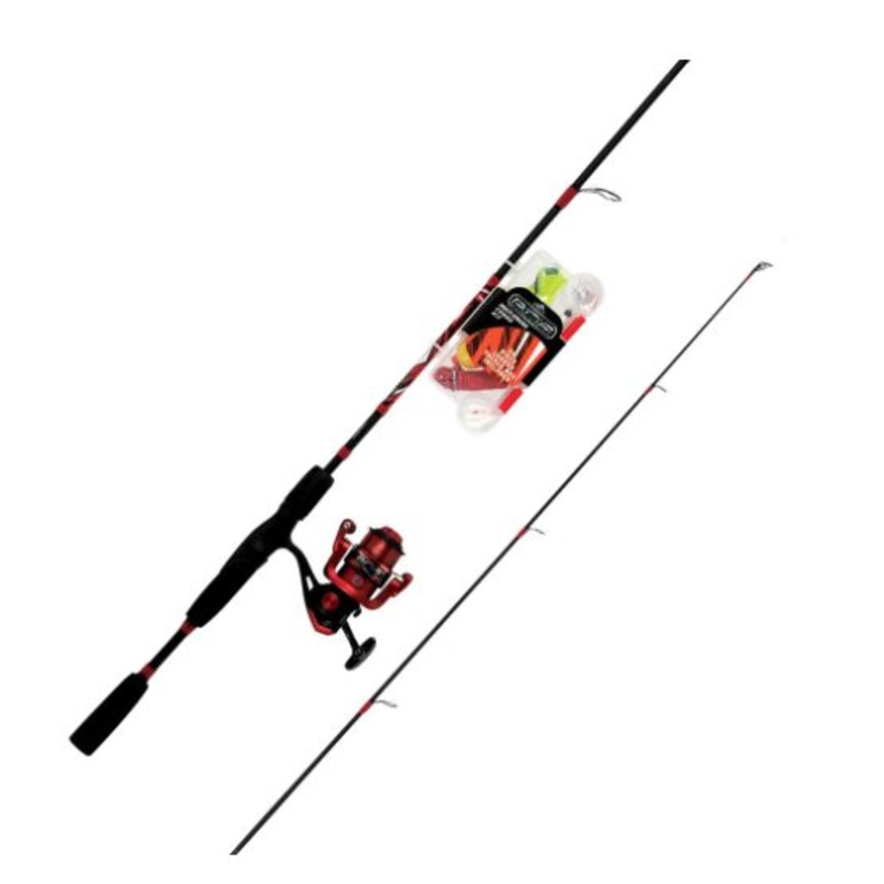 Tsunami Rigged N’ Ready Spinning Rod and Reel Combo Kit TSRNR20-MS562ML