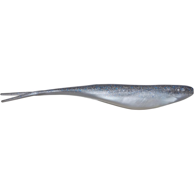 Z-Man Elaztech StreakZ XL 8″ Darting Bait 2 Pack Smoky Shad