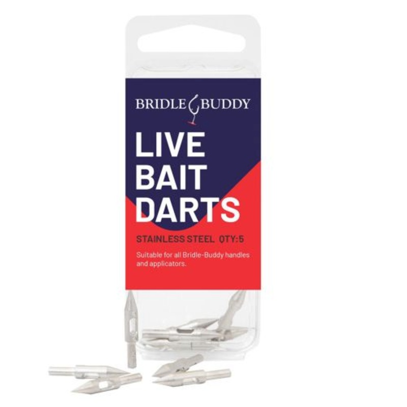 Bridle Buddy Darts 5 Pack Stainless Steel