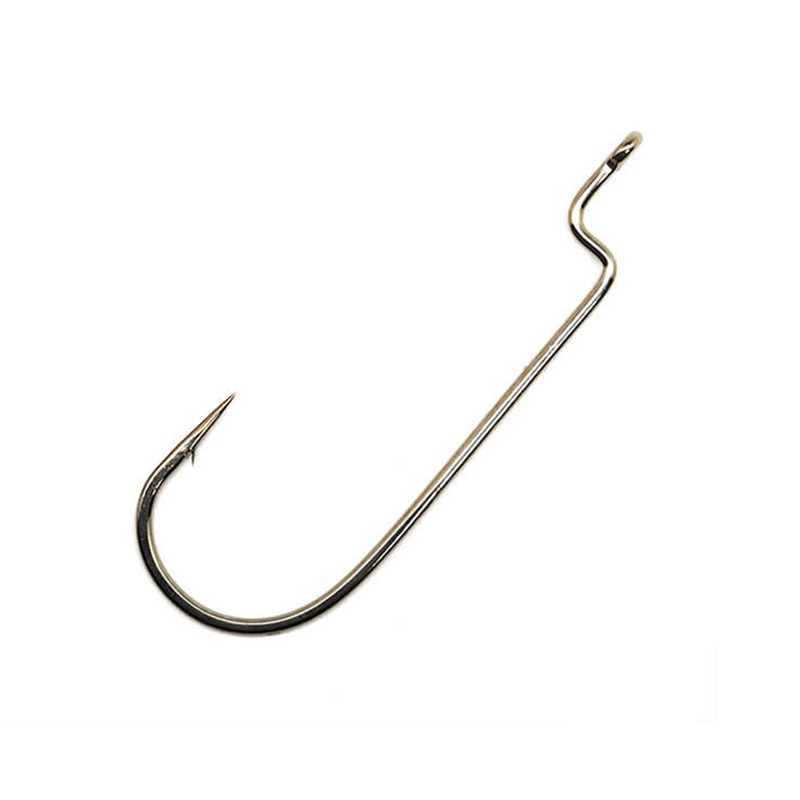 Gamakatsu Offset Shank Round Bend Hook Bulk Pack 1/0