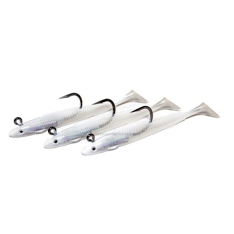 Joe Baggs Miracle Minnows (Sandeels) 5/8oz (5pk) Ghost