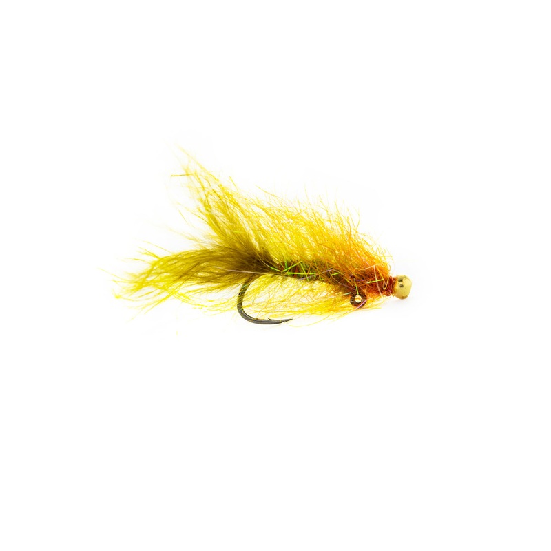 Montana Fly Company Rowley’s Balanced Leech – Olive Pumpkin (3-Pack) 10 Brown Pumpkin