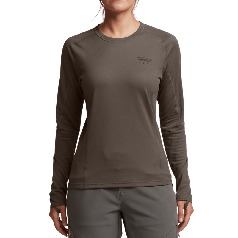 Sitka Womens Core Lightweight Crew LS – Solid Hawk S