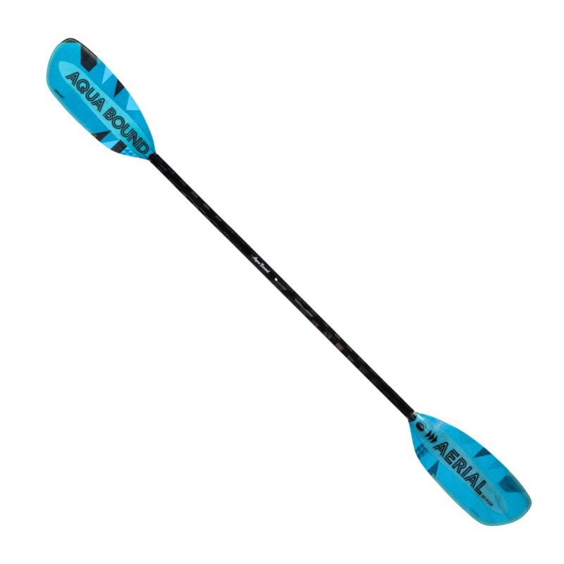 Aquabound Aerial Minor Fiberglass 2-Piece Versa-Lok Straight Shaft Kayak Paddle Blue 194cm