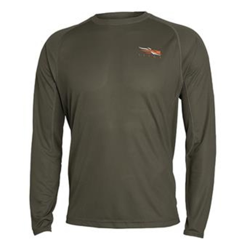 Sitka Core Lightweight Crew LS – Solid Pyrite M