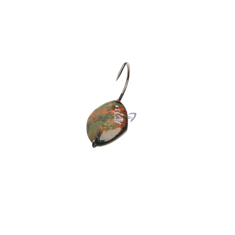 T&A Jigs No-Collar 3X Hook Blackfish Jigs 3/4oz 2pk Asian Crab