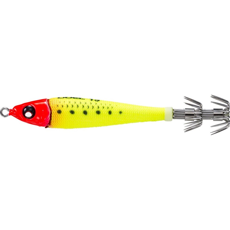 Yo-Zuri Ultra Metal Squid Jig 85mm – 3.375 Inch Blue Luminous Pink Head 3.375 inch – 1 3/8 oz