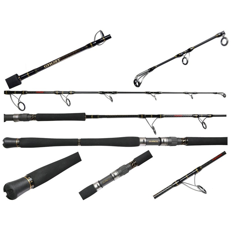 Jigging World JW-GHJ-450 Ghost Hunter 5’3″ Spinning Jigging Rod