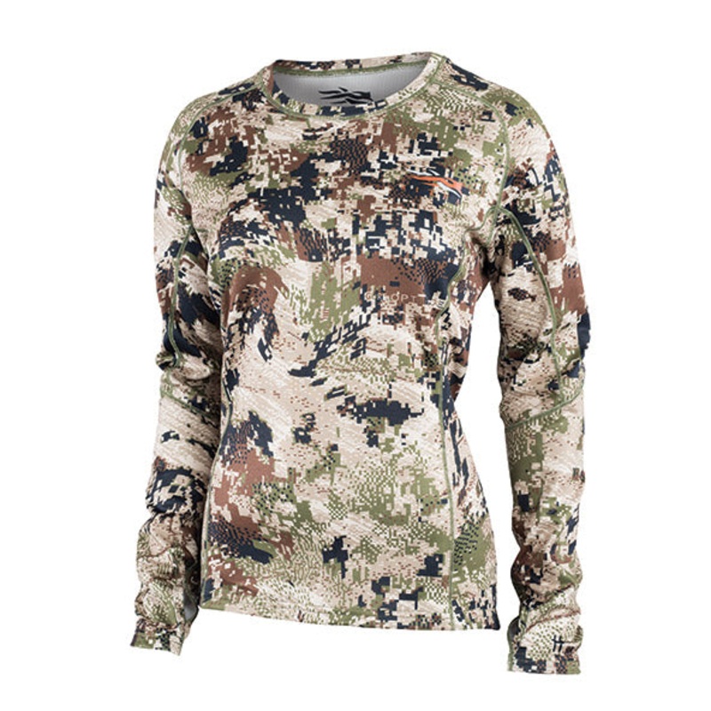 Sitka Womens Core Midweight Crew LS Subalpine S