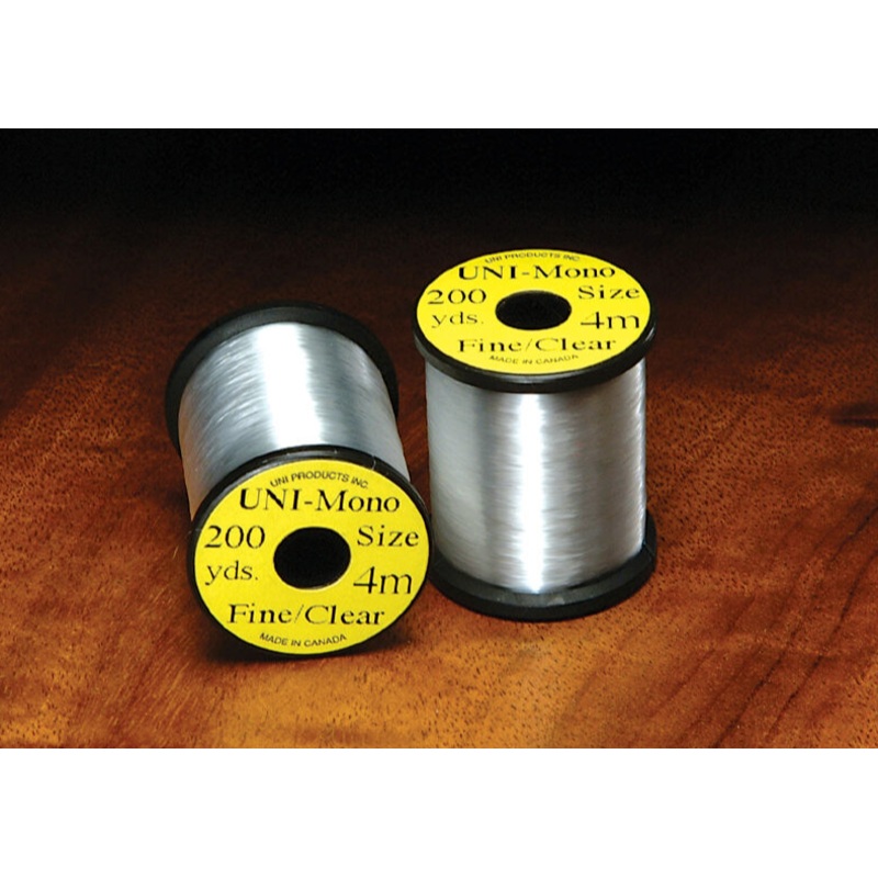 Uni Clear Monofilament 3/0 Thread – Fly Tying