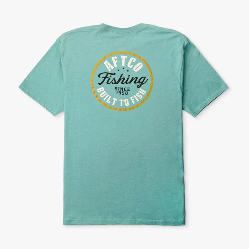 Aftco Noon SS T-Shirt L Dusty rose heather