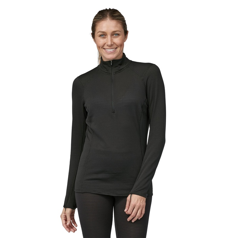 Patagonia W’s Capilene Thermal Weight Zip Neck Black / BLK XXS