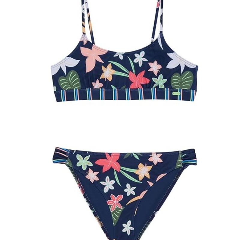 ROXY GIRL’S TWO PIECE BIKINI SET MOOD INDIGO ALMA SWIM 7