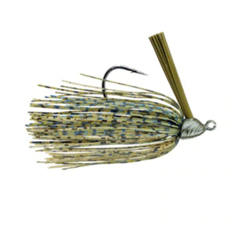 6TH SENSE DIVINE HYBRID JIG SERIES Green Pumpkin Blue Crush 3/8oz