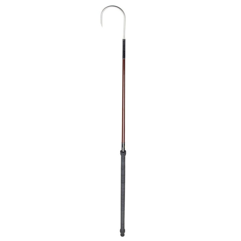 AFTCO Fiberglass Fishing Gaff Brown Length: 6ft / Hook Width: 3″ / Hook Diameter: 5/16″