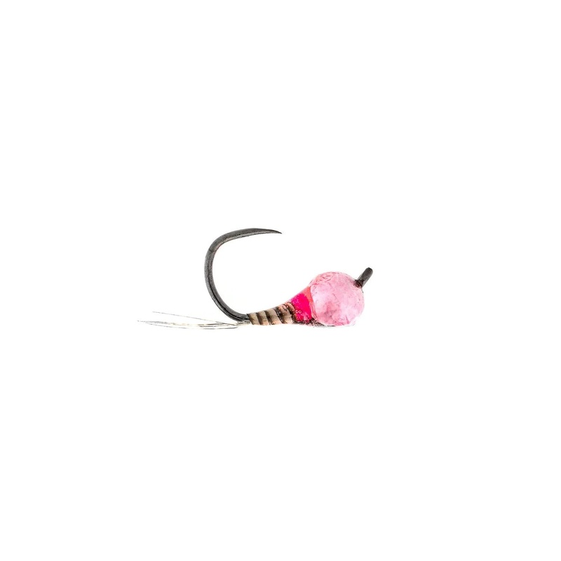 Umpqua Matchstick Quill Jig Pink Bead – Natural (3-Pack) 16
