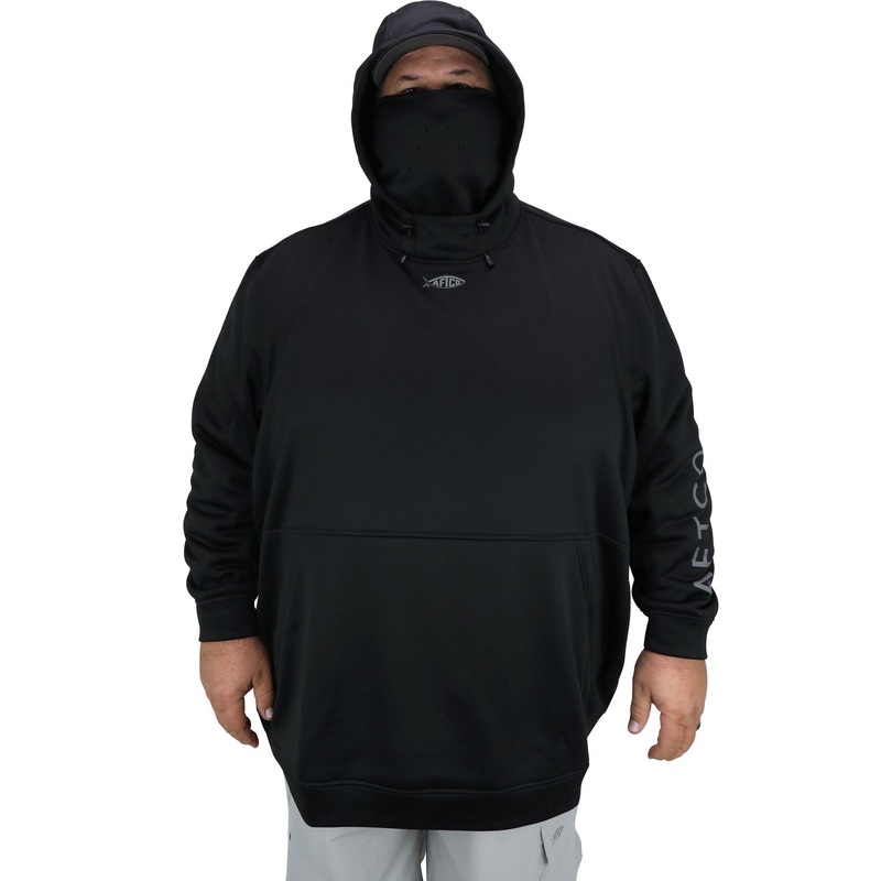 AFTCO Big Guy Reaper Technical Sweatshirt Black 3XL