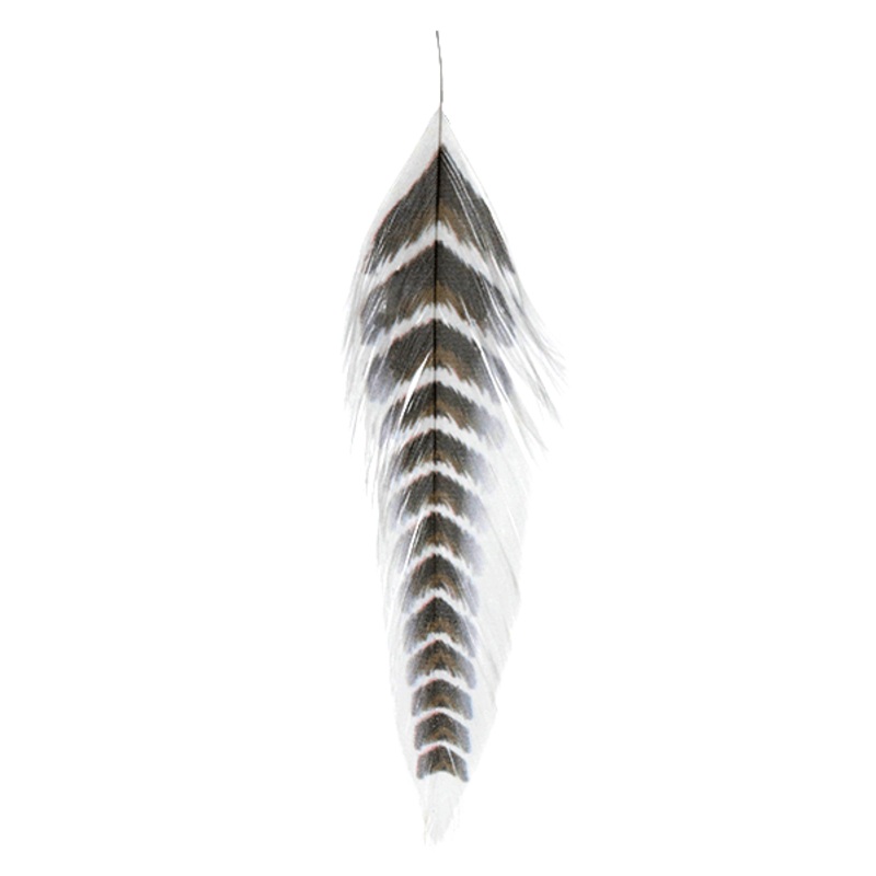 Galloup’s Fish Feathers – Grizzled Brown/Black
