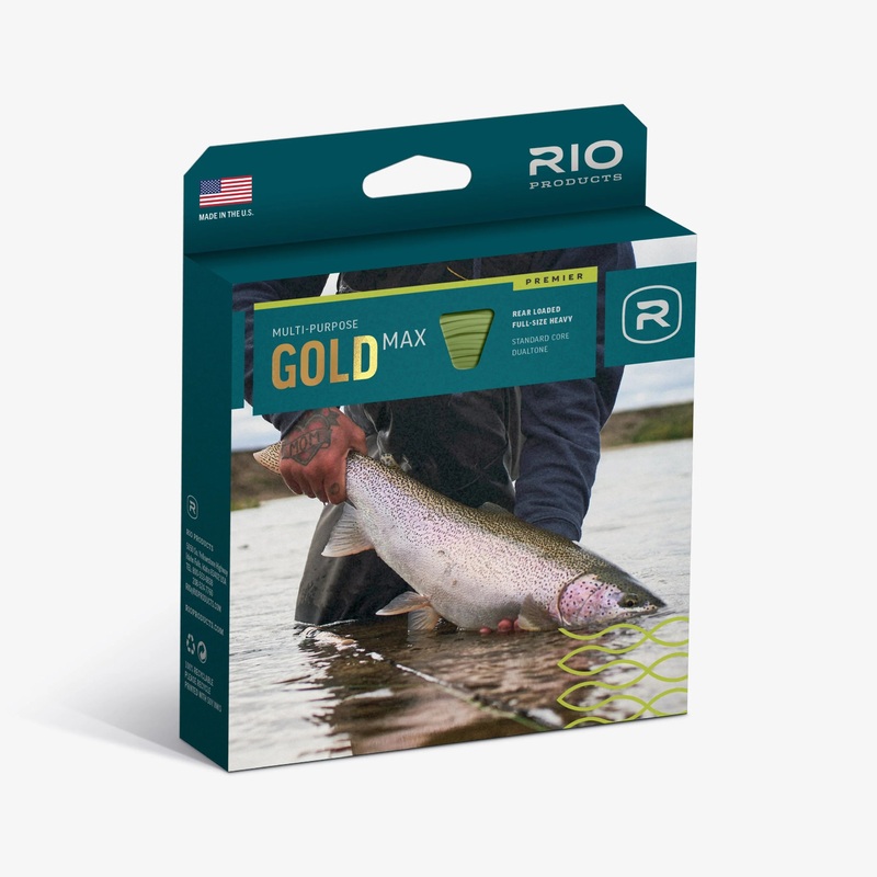 RIO – Premier – Gold Max – Fly Line (NEW) 4 wt. Floating Mint/Blaze Orange