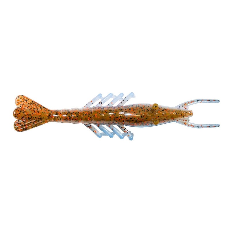 Z-Man Scented ShrimpZ 3 inch Soft Plastic Shrimp 5 pack Electric Chicken