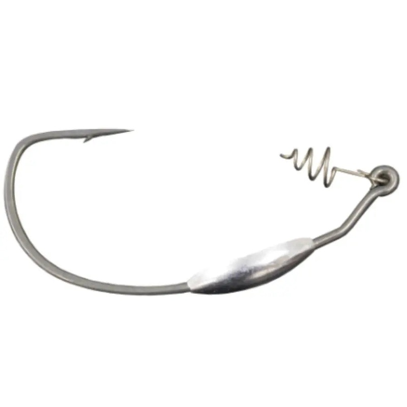 HAYABUSA WIDE GAP SCREW HOOK WEIGHTED 3/0 (1/8oz) 3pk