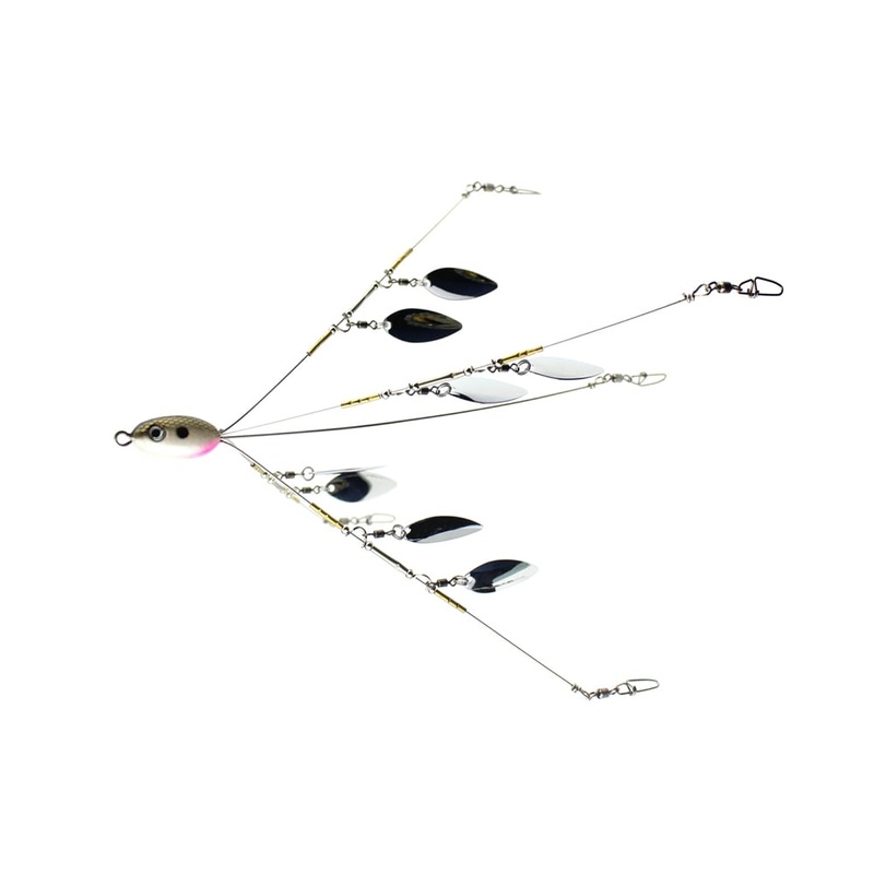 Jenko Fishing J Pod Double Spin Flash Umbrella Rig 6.5″