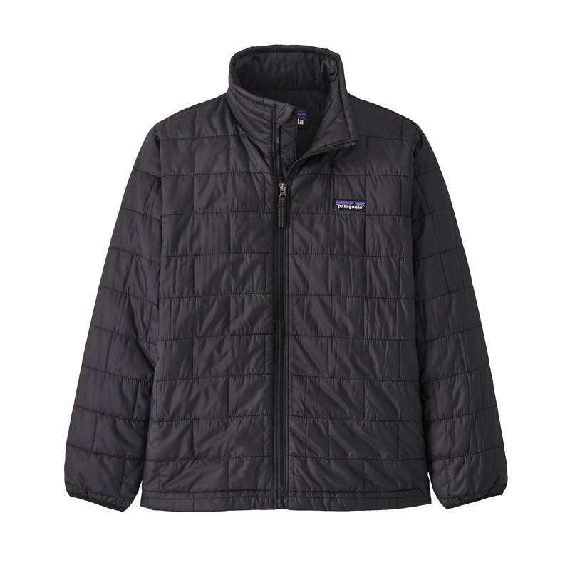 Patagonia Kid’s Nano Puff Brick Quilt Jacket Black / BLK XS