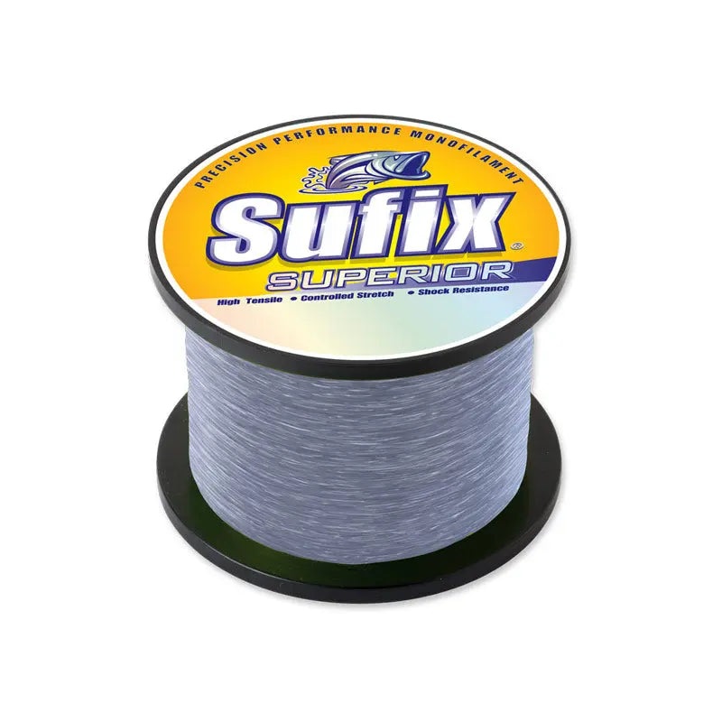 SUFIX SUPERIOR 1/4 SPOOL MONO LINE NEON FIRE 40LB (370yds)