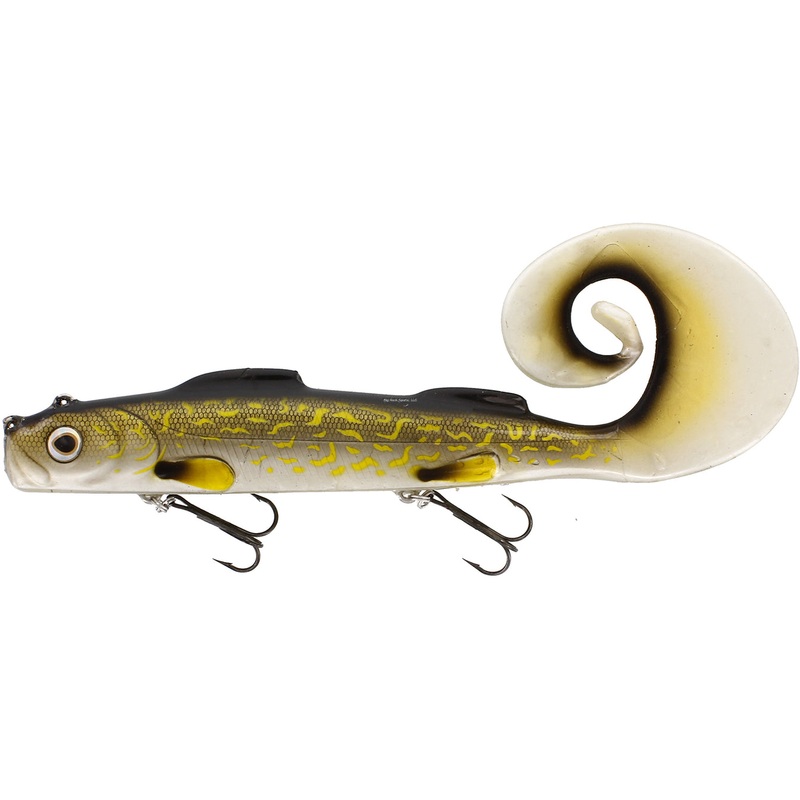 Westin MonsterTeez Curl Tail Swimbait 9 7/8″ Natural Pike