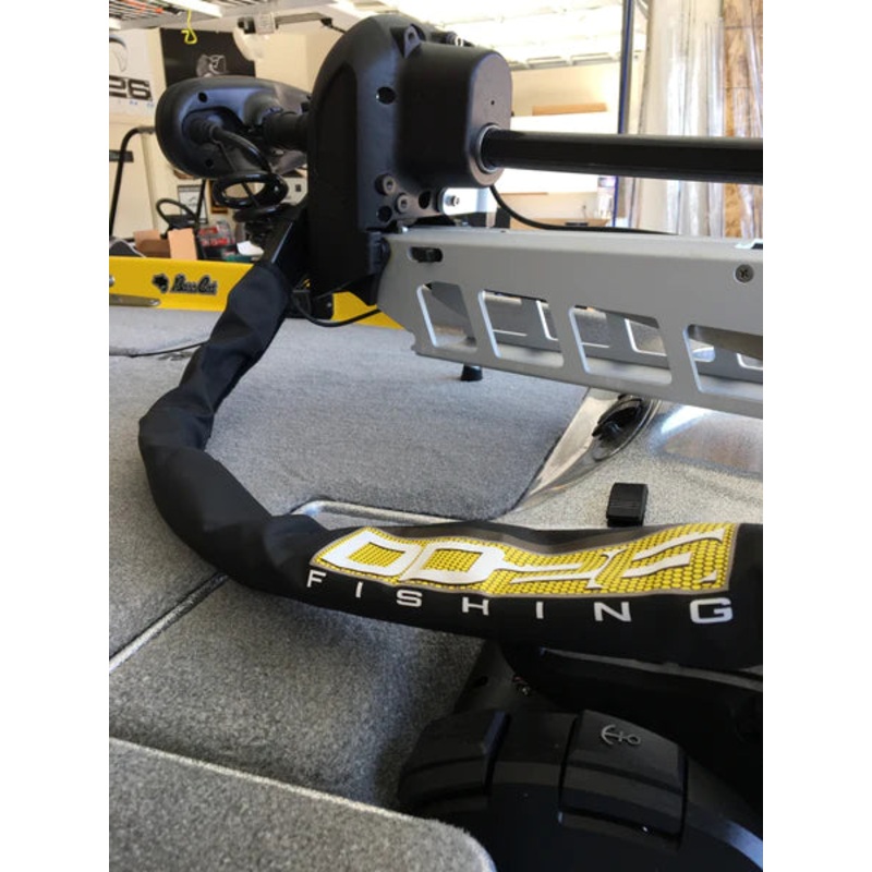 DD26 TROLLING MOTOR CABLE MANAGEMENT SLEEVE WRAP Blue