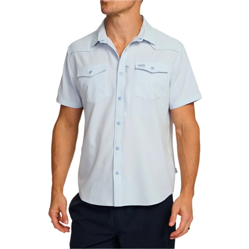Howler Brothers Emerger Tech Shirt Cloud S