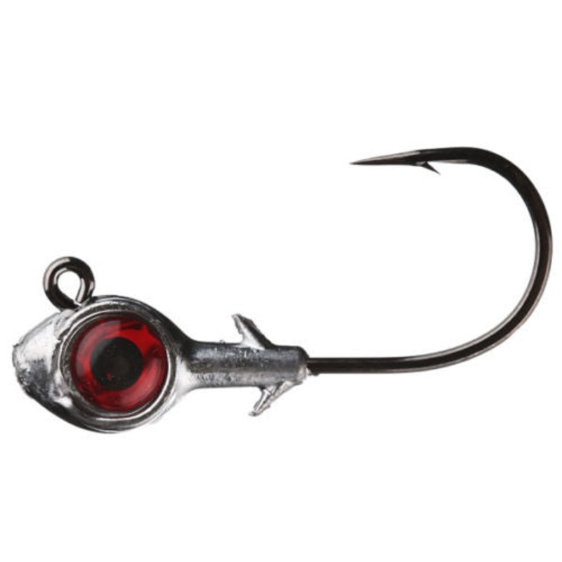 Z-Man Trout Eye 1/4 oz. Jighead 3 pack Chartreuse