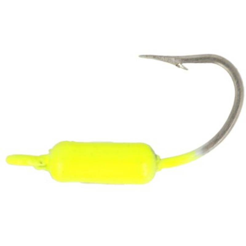 Eagle Claw Larva Jig Chartreuse 1/16 5pk