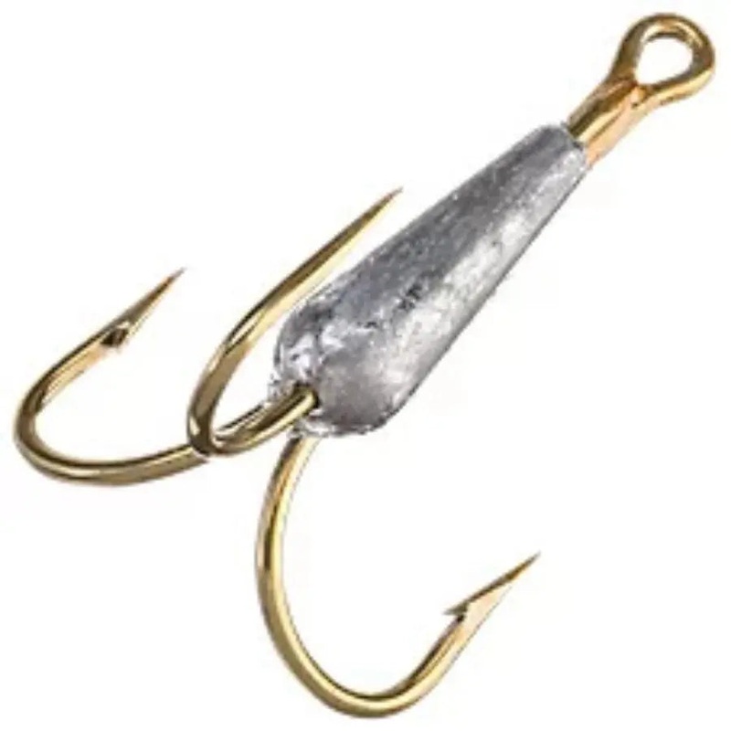 MUSTAD TREBLE HOOK WEIGHTED 3551W40Z 14/0 (1PK)