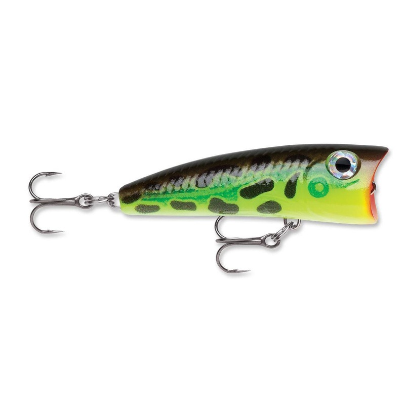 Rapala Ultra Light Pop Poppers Gold Chrome Length: 1 1/2″ – Weight: 1/8oz