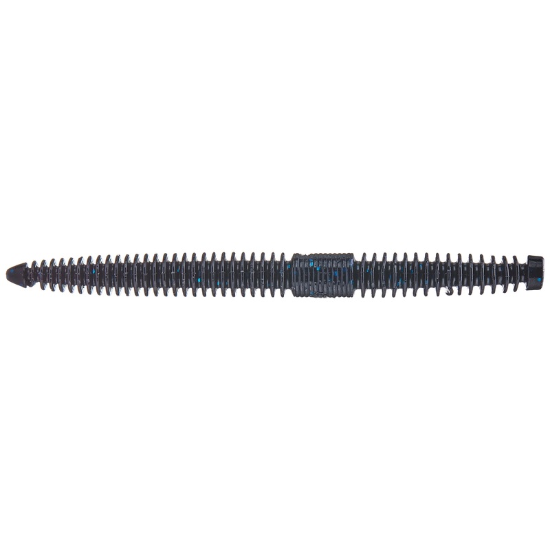 YAMAMOTO 5.5″ SLINKO FLOATER Black w/LG Blue FLK -021