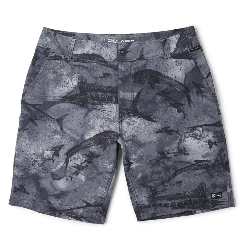 PELAGIC HYBRID-SHORTFIN OPEN SEAS CAMO BLACK 30