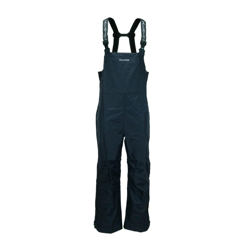 Vallation Outerwear Dark Rain Bib XS Black