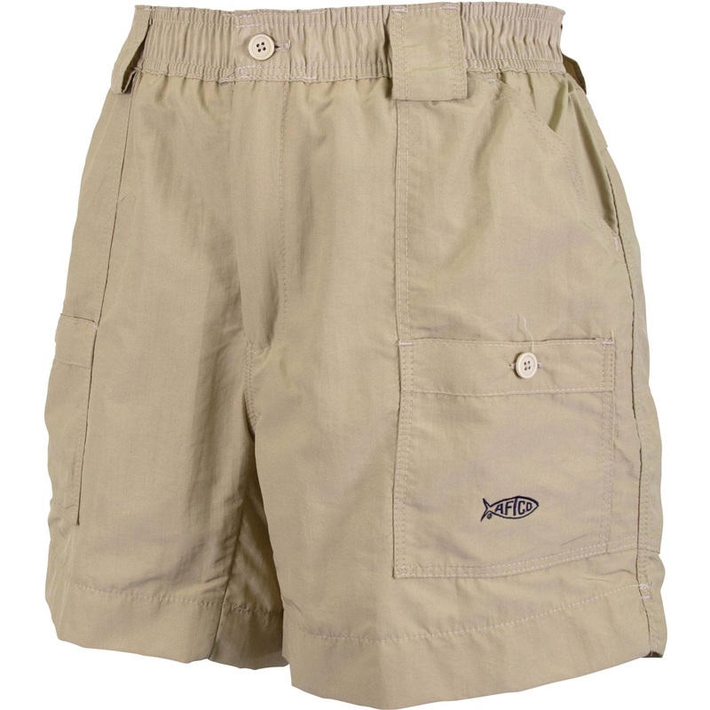 AFTCO Men’s Original Fishing Shorts 30 Khaki