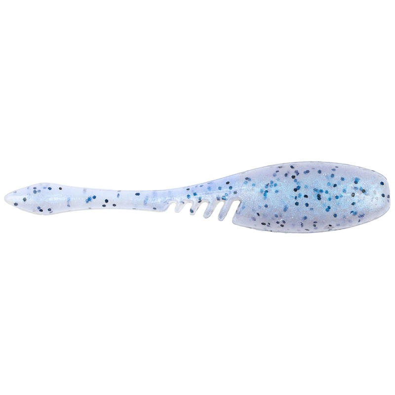 BaitFuel Crappie NanoShad 2″ (18 Pk) Black Chartreuse