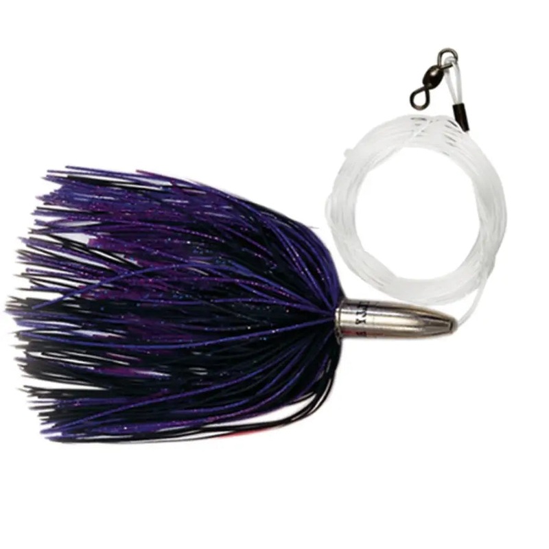 BILLY BAITS MINI TURBO SLAMMER RIGGED BLACK/ PURPLE