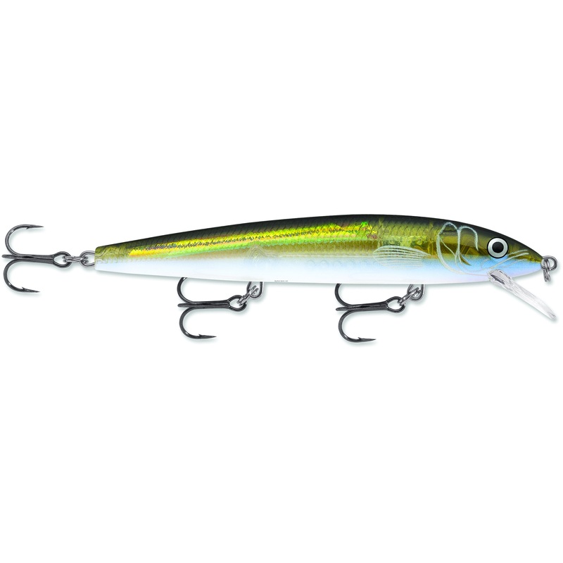 Rapala Husky Jerk, 4 3/4″ 7/16 oz, Olive Ghost