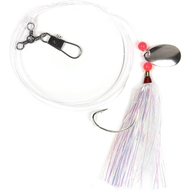 Sea Striker CR01 Captain’s Flounder/Fluke Rig, White Tail