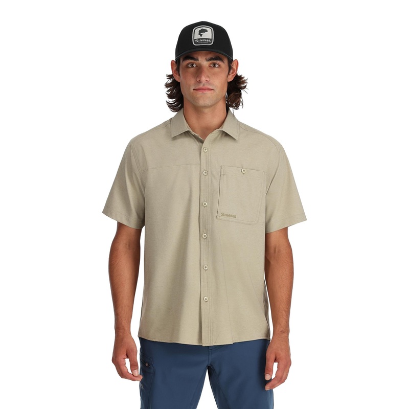 Simms Challenger SS Shirt Stone S