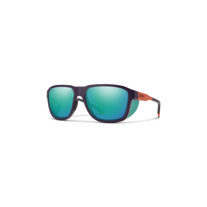 SMITH EMBARK CHROMAPOP POLARIZED SUNGLASSES MATTE TORTOISE GREEN MIRROR