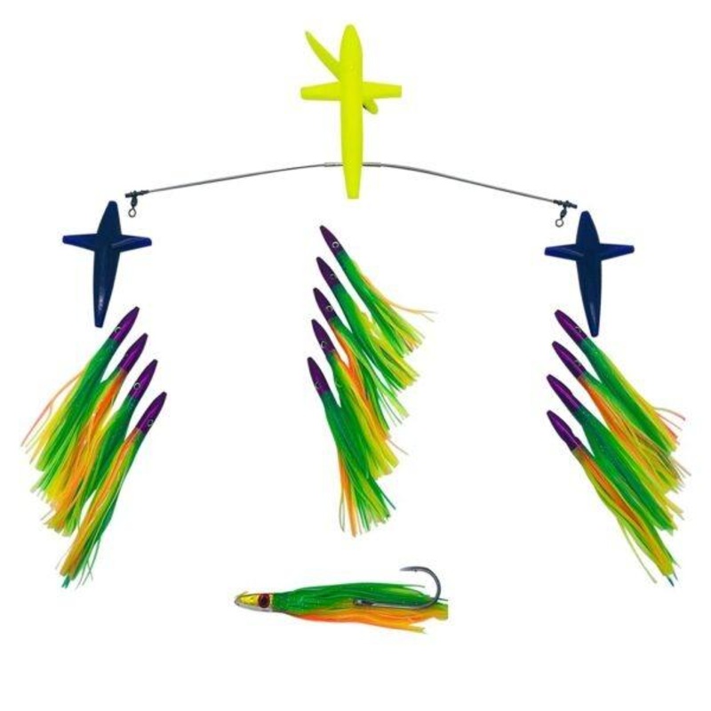 Chatterlures 19″ Side Tracker With Mini Bullet Lures Sandeel