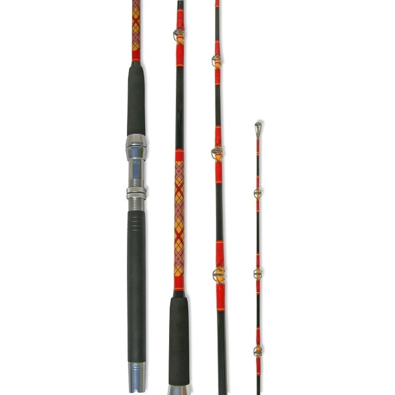 Tony Maja W/L-8/0 Bunker Spoon Rods, 8′, 1 PC