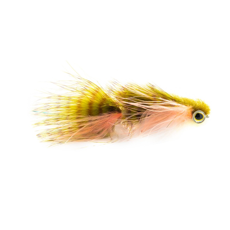 Montana Fly Company Galloup’s T&A Bunker – Olive/White (3-Pack) 2