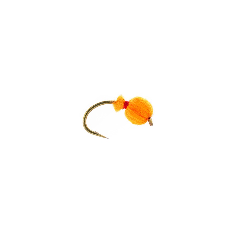 Montana Fly Company Unreal Egg – Orange (3-Pack) 12 Orange